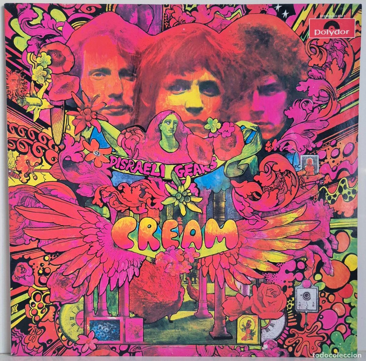Discos de vinilo: Creem - Disraeli Gears. LP vinilo