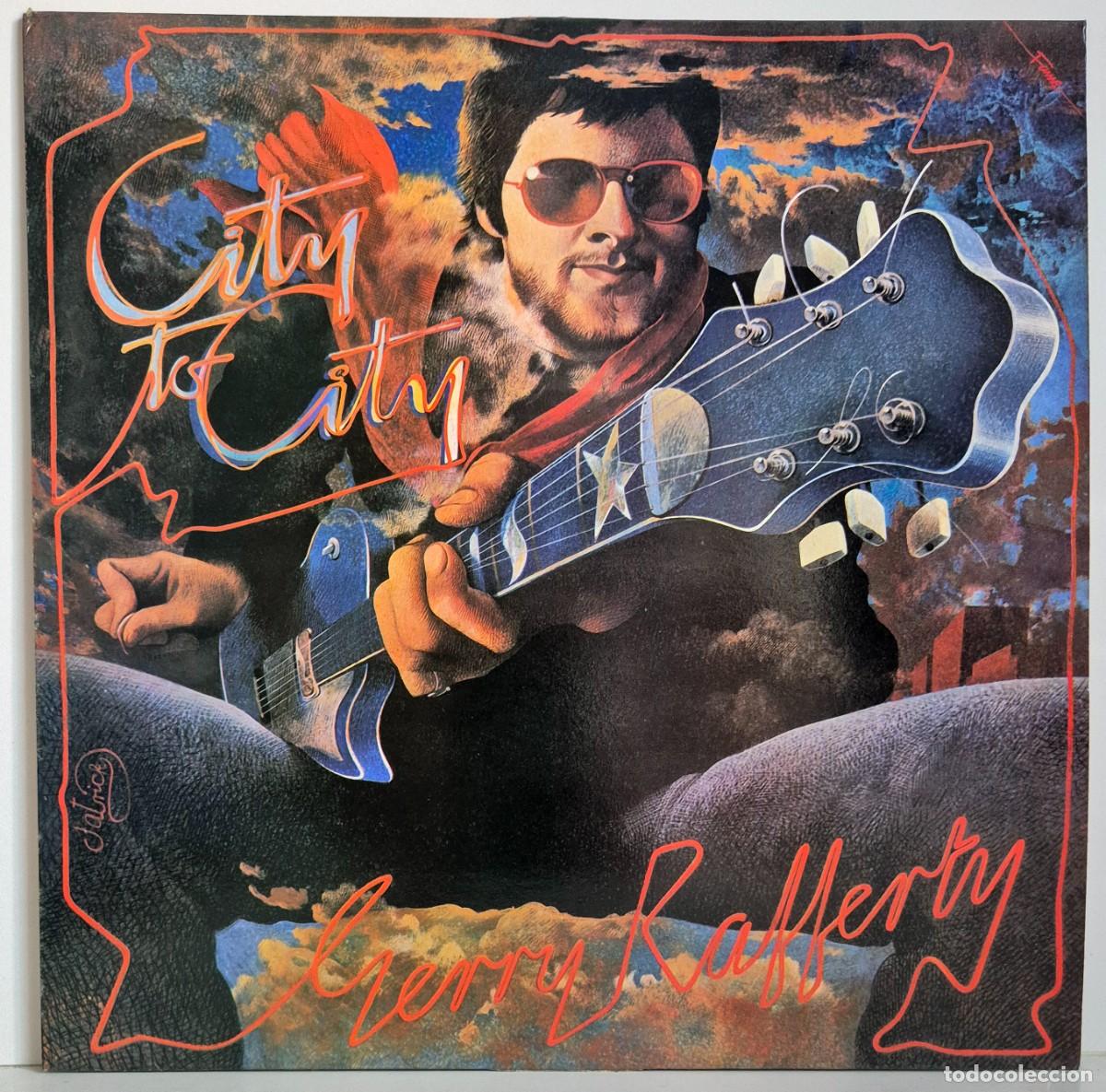 Discos de vinilo: Gerry Rafferty - City to city. LP vinilo