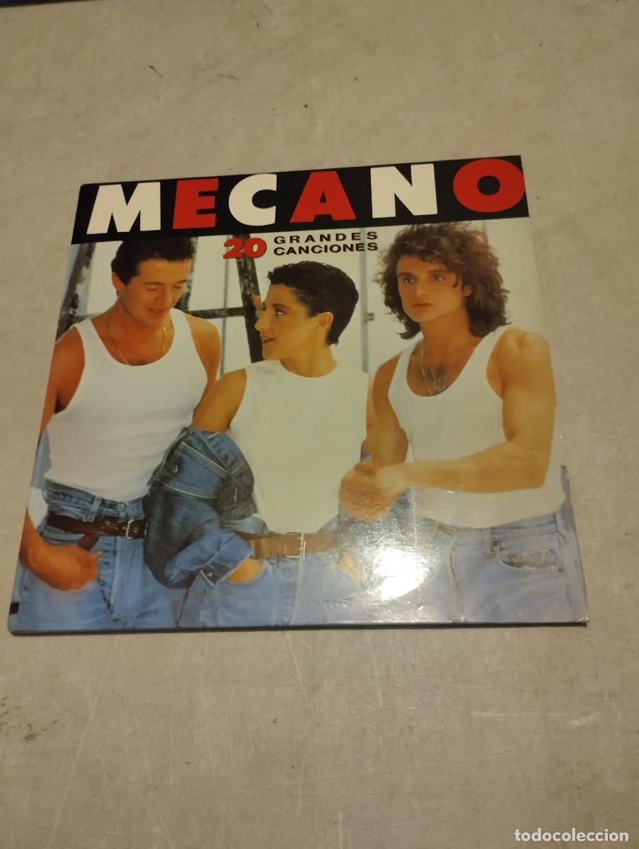 Discos de vinilo: MECANO DOBLE LP 20 GRANDES CANCIONES ESP.1989 PORTADA ABIERTA