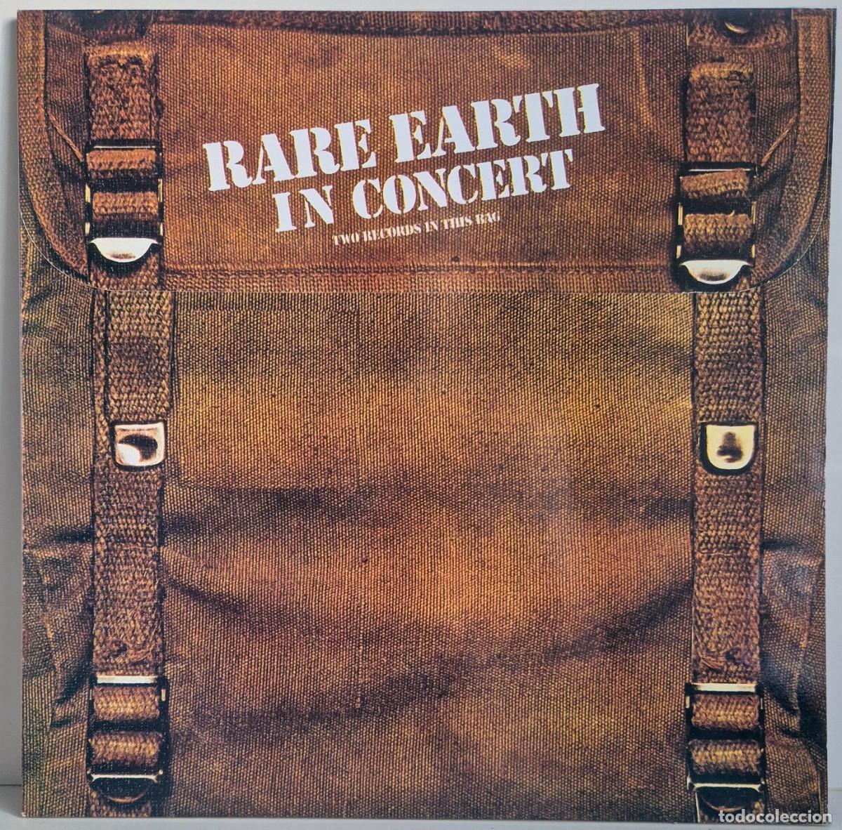 Discos de vinilo: Rare Earth - In concert. Doble LP vinilo