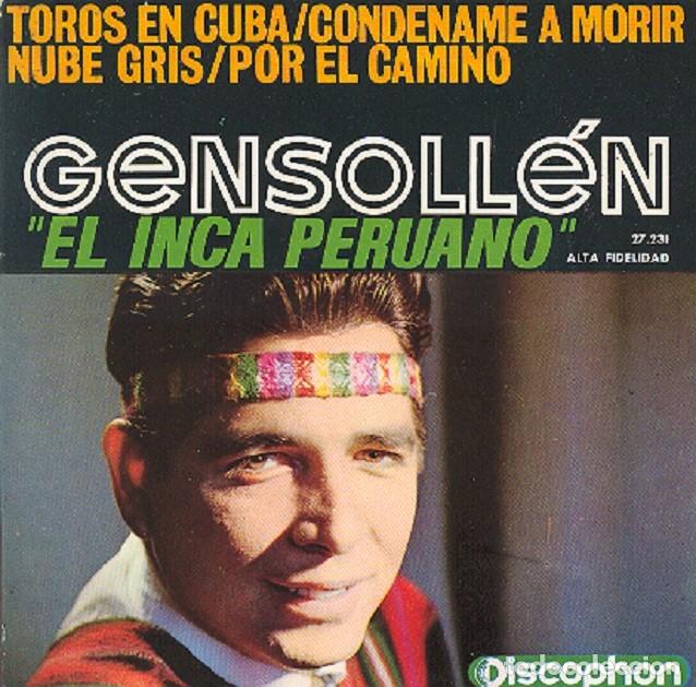 Discos de vinilo: Gensollen &ndash; Toros en Cuba; Nube gris; Por el camino + 1 &ndash; DISCOPHON 27.231 &ndash; 1963