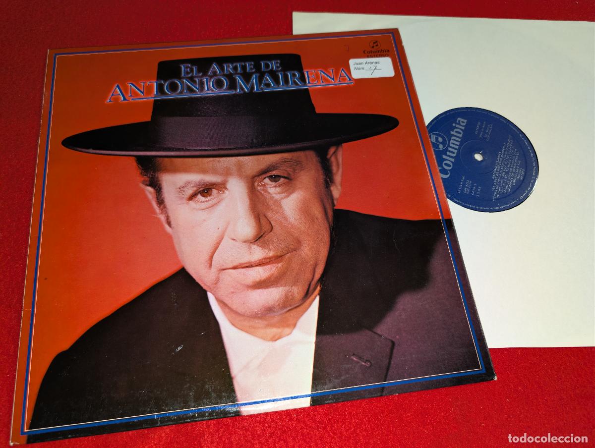 Discos de vinilo: ANTONIO MAIRENA El arte de Antonio Mairena LP 1983 Columbia EXCELENTE ESTADO