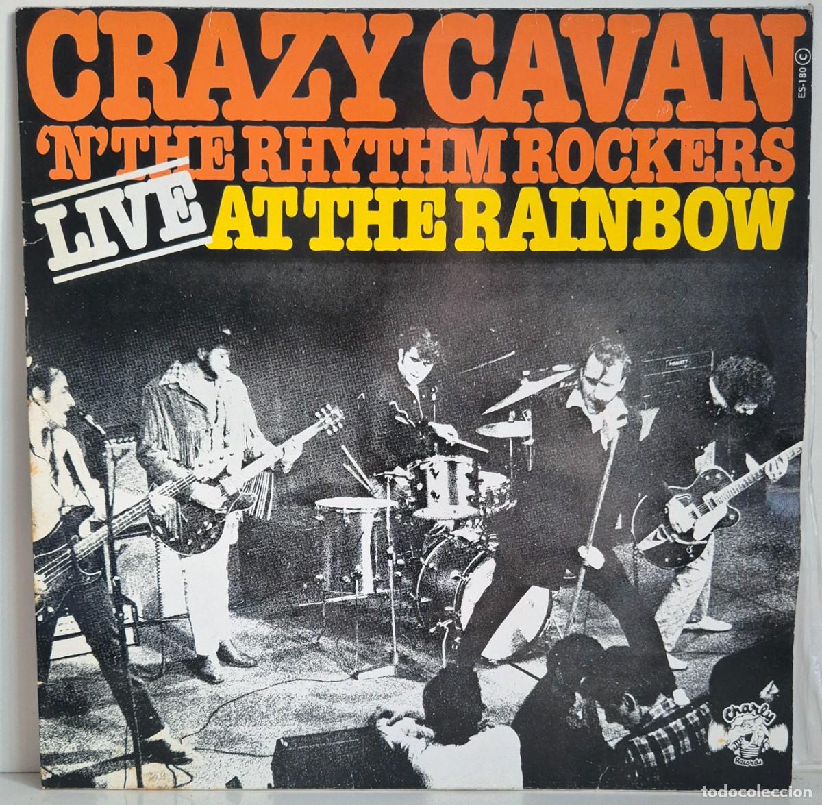 Discos de vinilo: Crazy Cavan 'n' The Rhythm Rockers - Live at the Rainbow. LP vinilo. Grabado en vivo en 1977