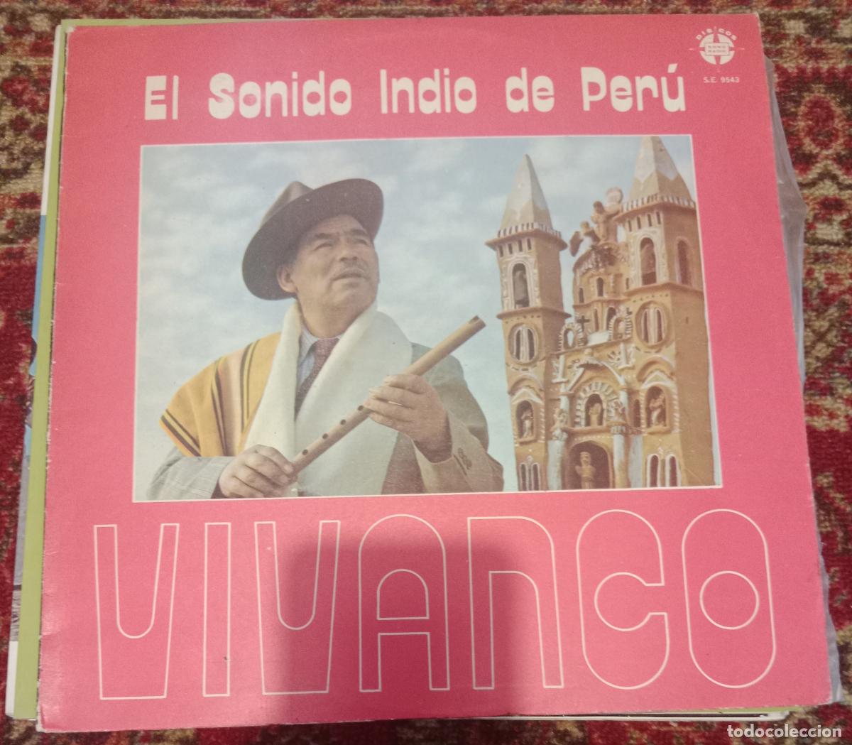 Discos de vinilo: Alejandro Vivanco &ndash; El Sonido Indio de Per&uacute; Lp &egrave;ru 1975
