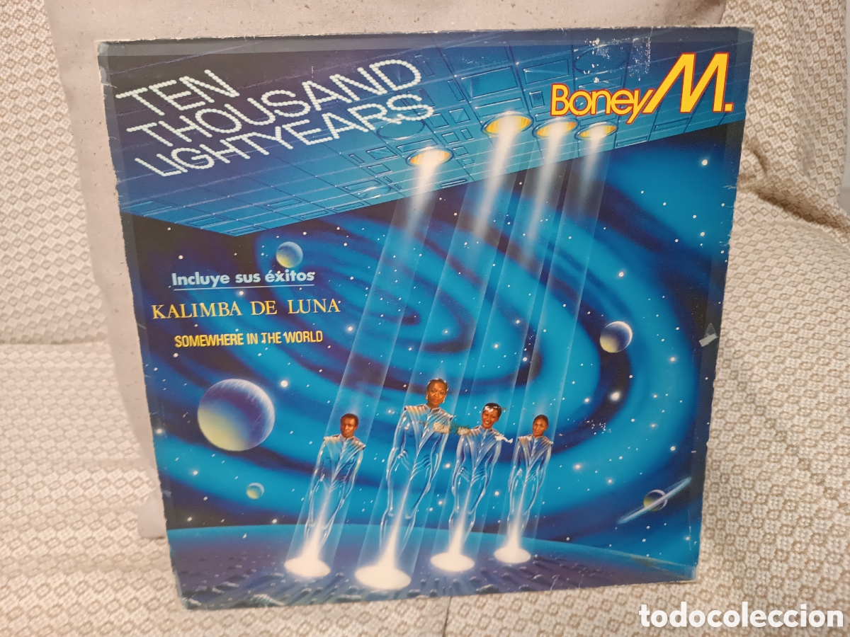 Discos de vinilo: Boney M Ten Thousand Lightye Ars