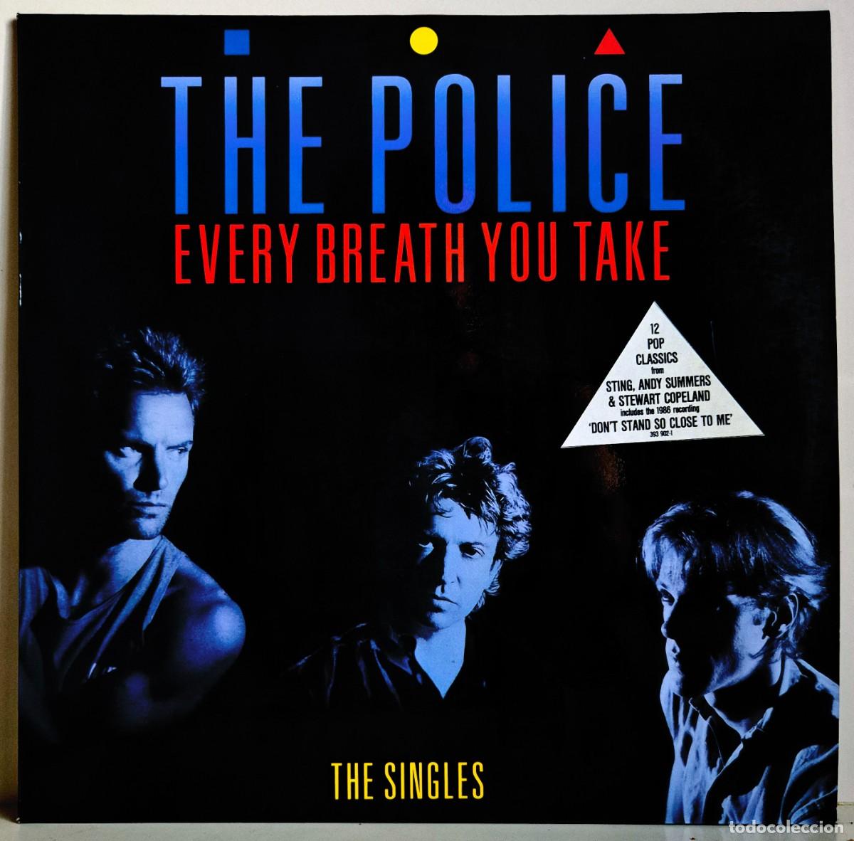 Discos de vinilo: The Police - Every breath you take. The Singles. LP vinilo