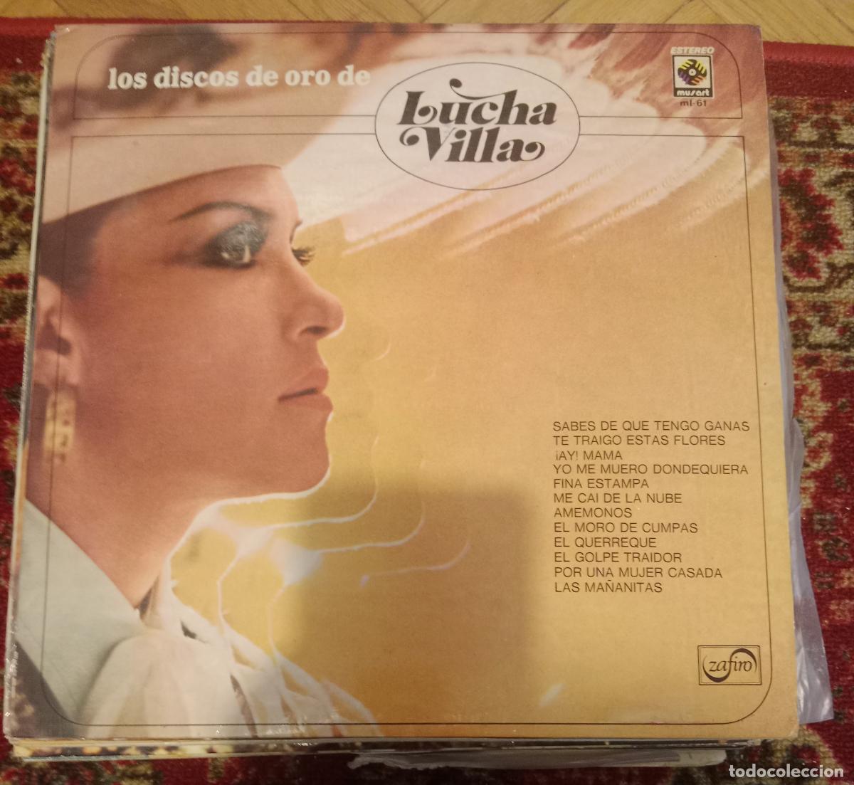 Discos de vinilo: Lucha Villa &ndash; Los Discos De Oro Lp Espa&ntilde;a 1974