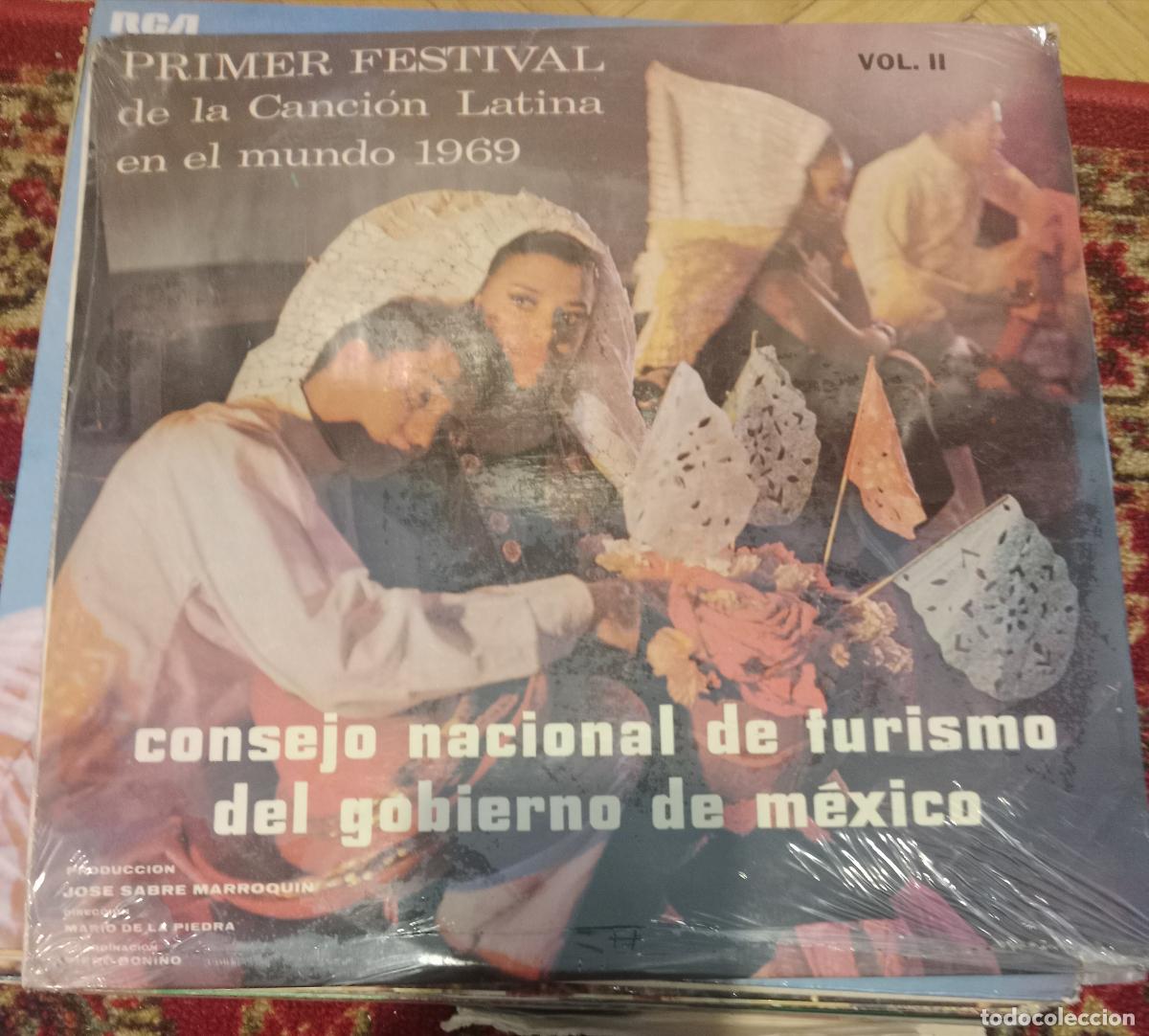 Discos de vinilo: Various &ndash; Primer Festival De La Canci&oacute;n Latina En El Mundo 1969 Vol.I Lp Mexico 1969