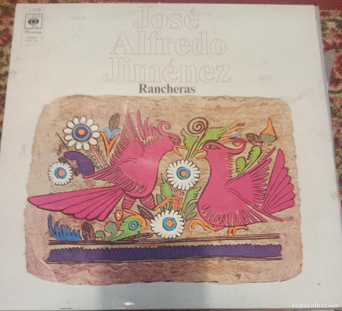 Discos de vinilo: Jos&eacute; Alfredo Jim&eacute;nez &ndash; Rancheras Con Jos&eacute; Alfredo Jim&eacute;nez Lp Espa&ntilde;a 1972