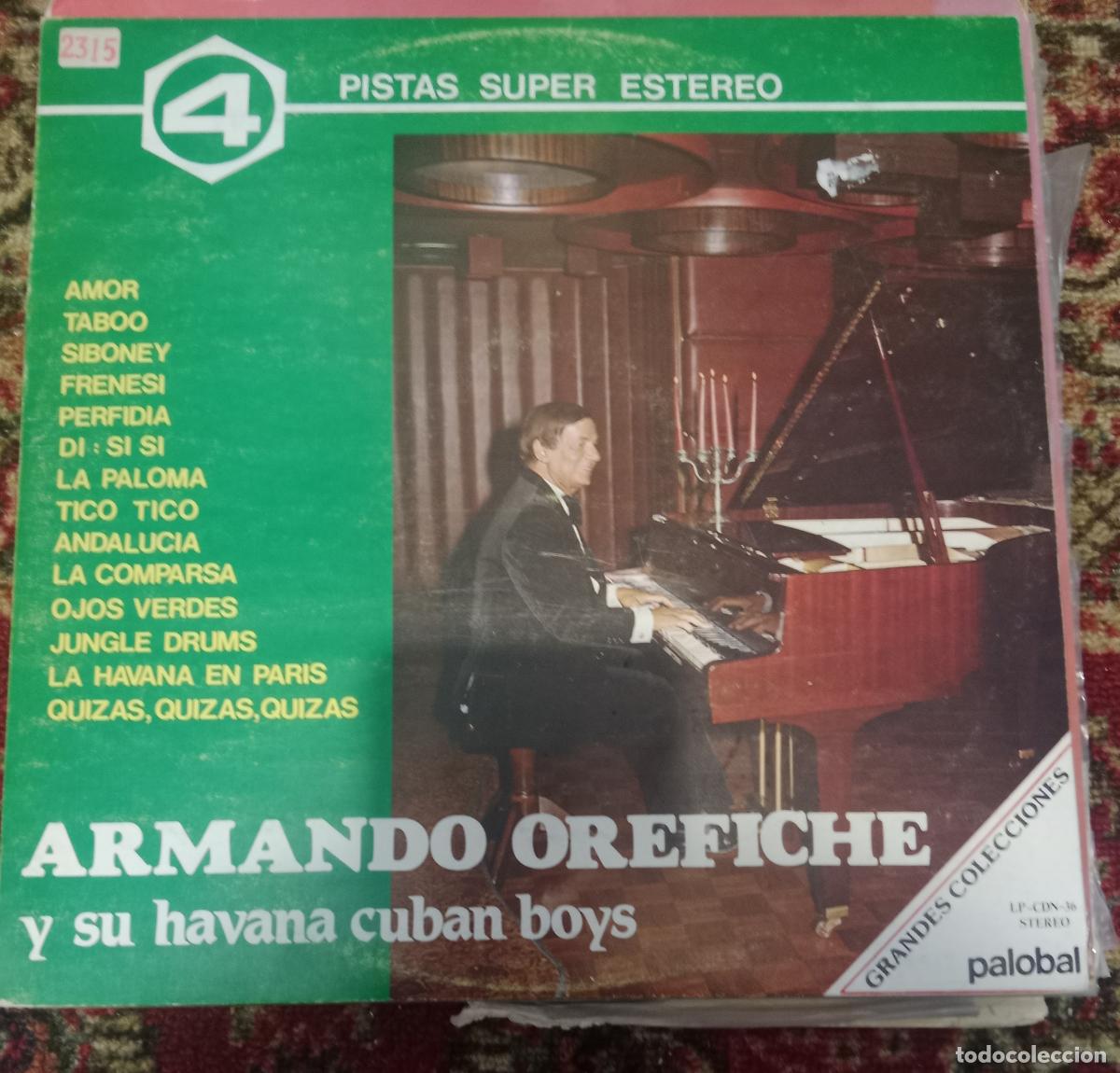 Discos de vinilo: Armando Orefiche Y Su Havana Cuban Boys &ndash; Armando Orefiche Y Su Havana Cuban Boys Lp 1981 Espa&ntilde;a