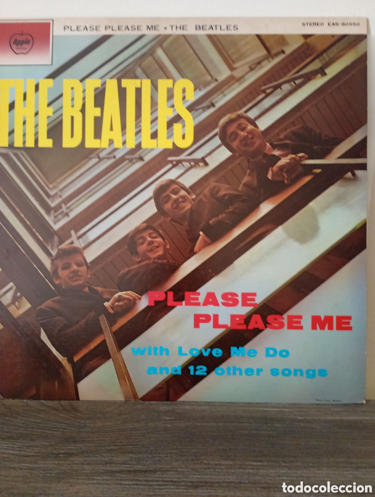 Discos de vinilo: The Beatles, please please me 1976. Made in Japan+ librito