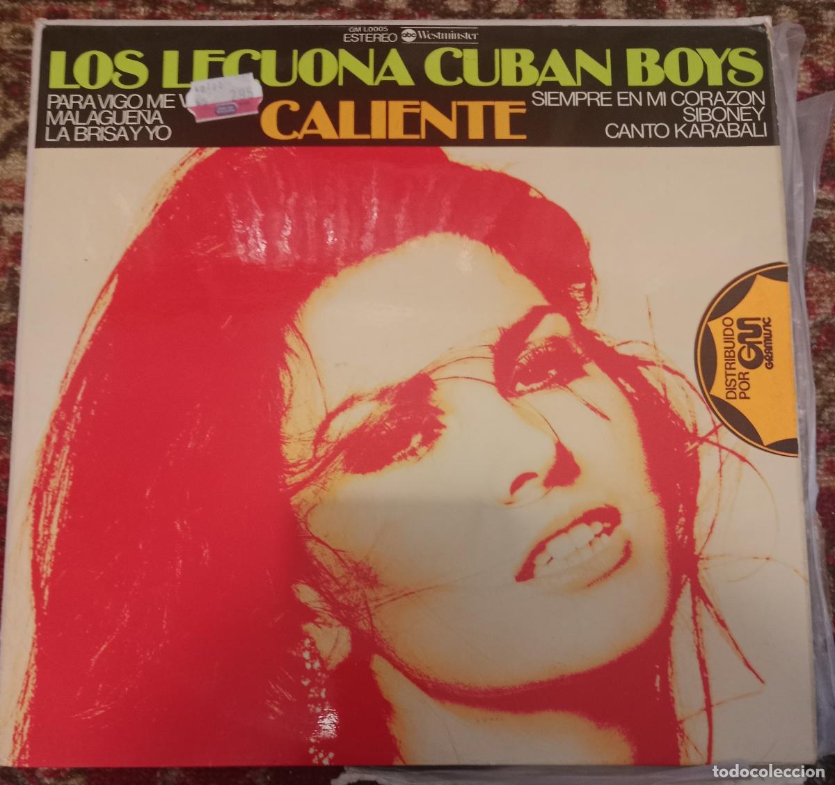 Discos de vinilo: Lecuona Cuban Boys &ndash; Caliente Lp Espa&ntilde;a 1976