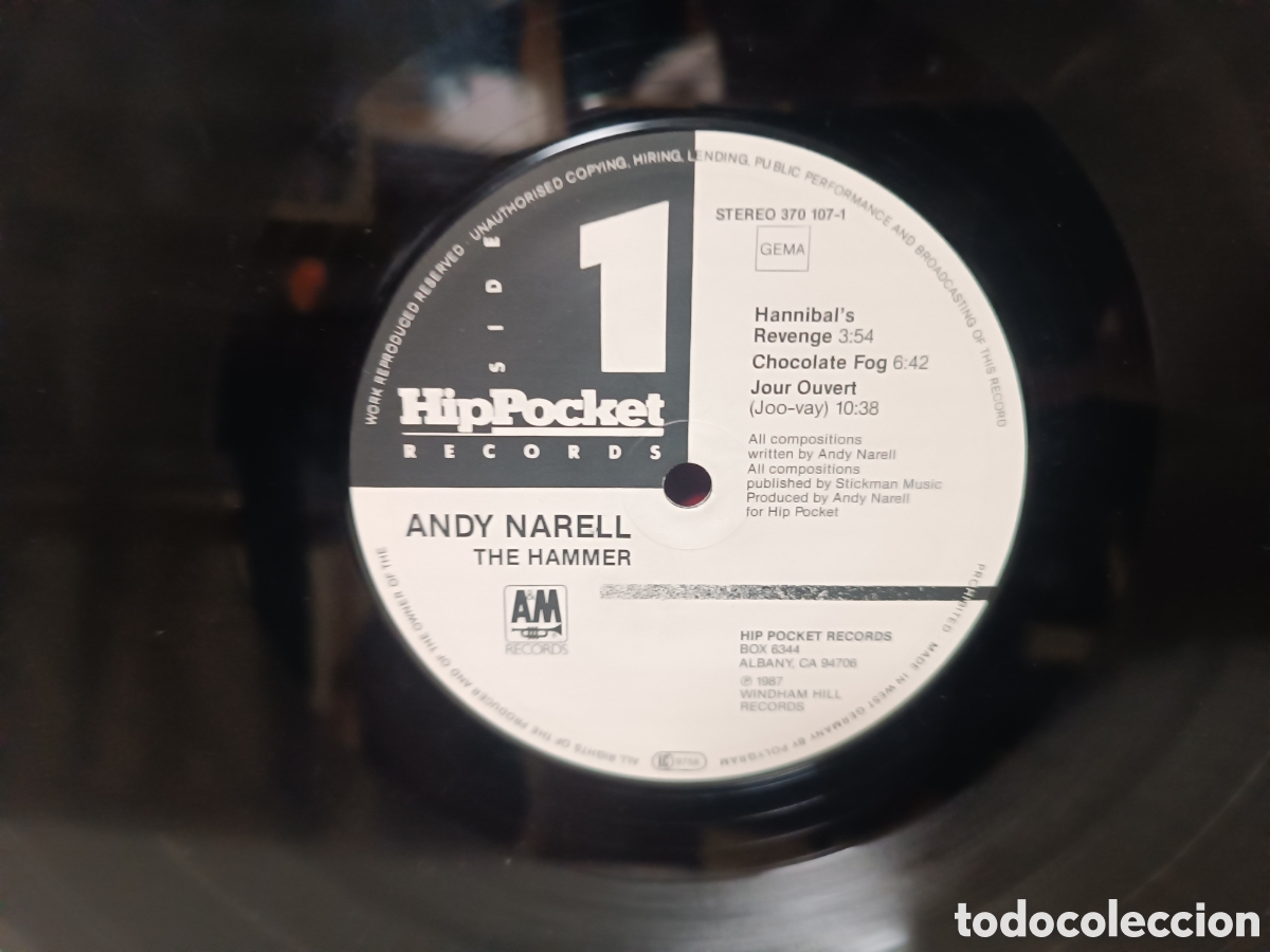 Discos de vinilo: Andy Narell The Hammer - Foto 3