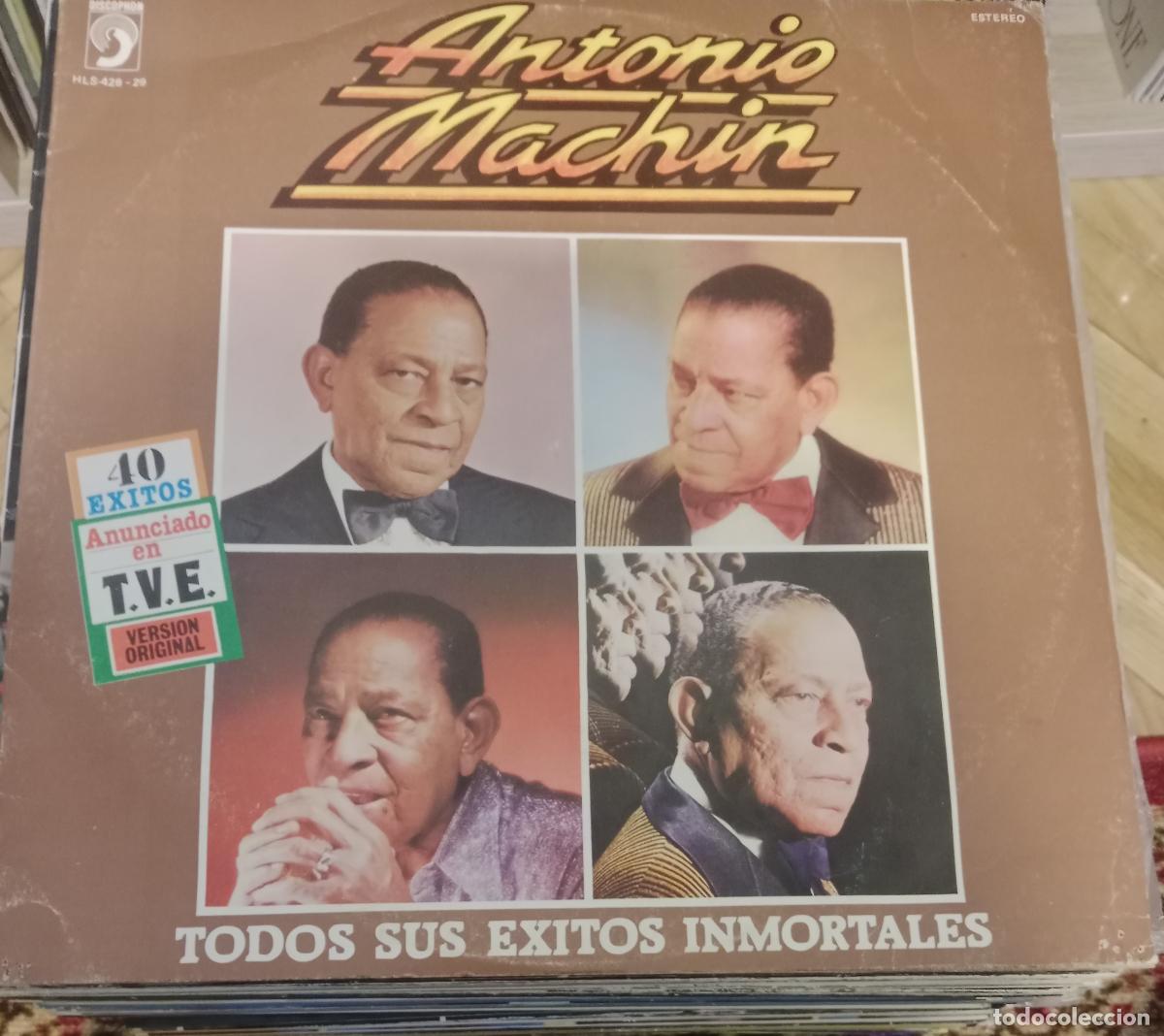 Discos de vinilo: Antonio Machin &ndash; Todos Sus &Eacute;xitos Inmortales Doble Lp 1981