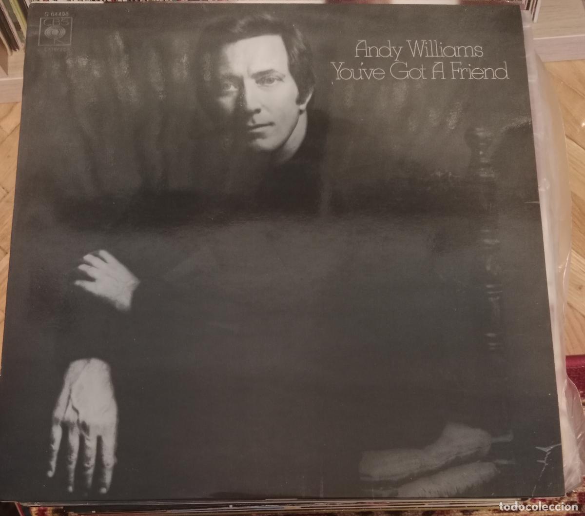 Disques de vinyle: Andy Williams &ndash; You've Got A Friend Lp Espa&ntilde;a 1971