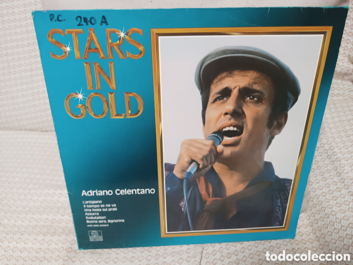 Vinyl records: Adriano Celentano Stars in Gold