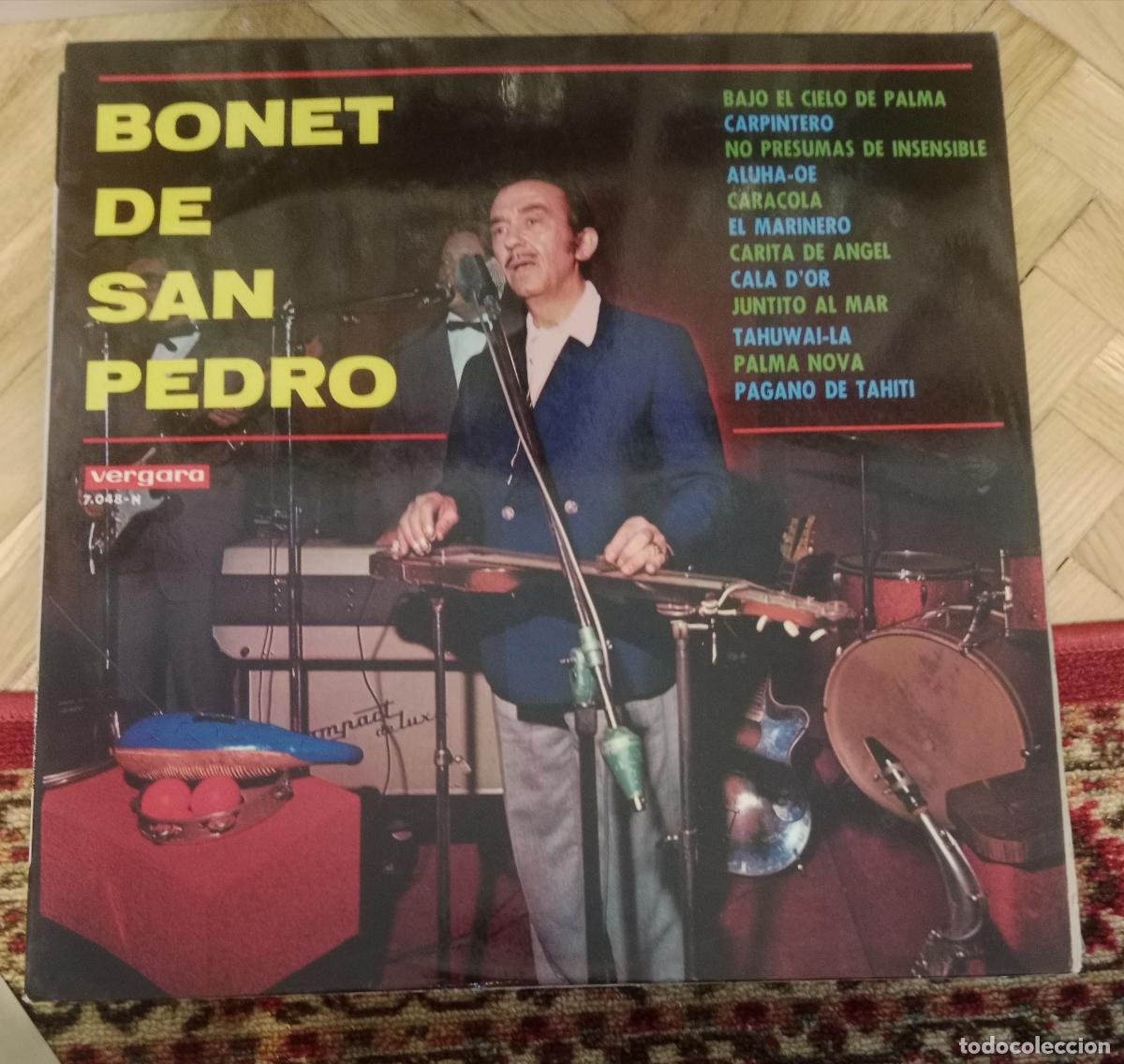 Discos de vinilo: Bonet De San Pedro &ndash; Bonet De San Pedro Lp Espa&ntilde;a 1969