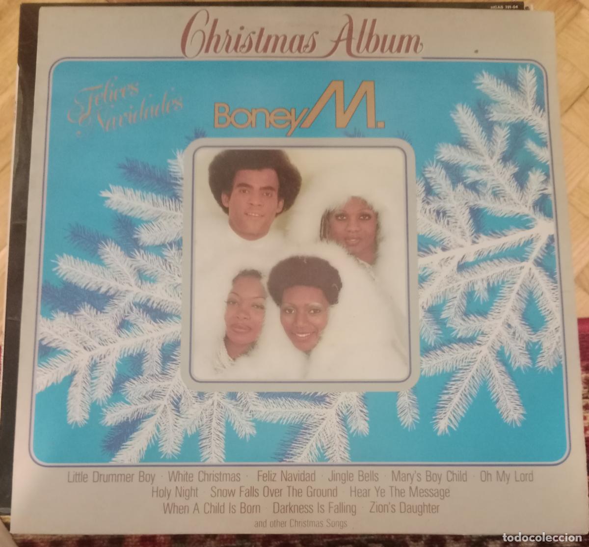 Vinyl records: Boney M. &ndash; The Most Beautiful Christmas Songs Of The World Lp Espa&ntilde;a 1992