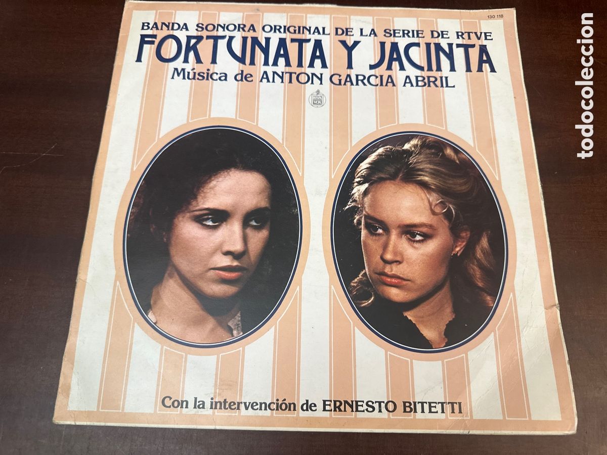 Discos de vinilo: LP ANTON GARCIA ABRIL - BSO &rdquo;Fortunata y Jacinta&rdquo; - Hispavox S 60.420 - Ernesto Bitetti