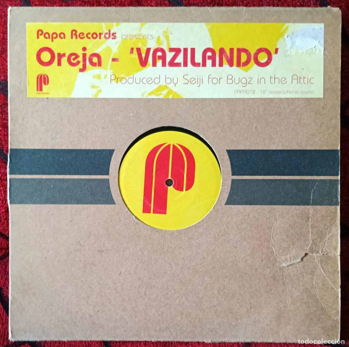 Discos de vinilo: OREJA ** Vazilando ** MAXI SINGLE VINILO UK 2002