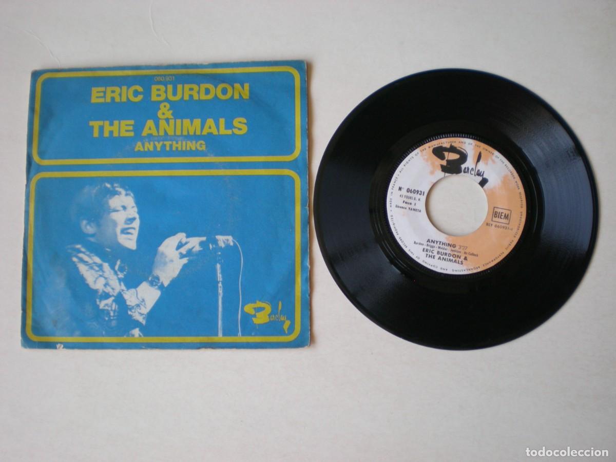 Discos de vinilo: ERIC BURDON & THE ANIMALS - ANYTHING + 1 - BARCLAY 060931 - EDITADO EN FRANCIA