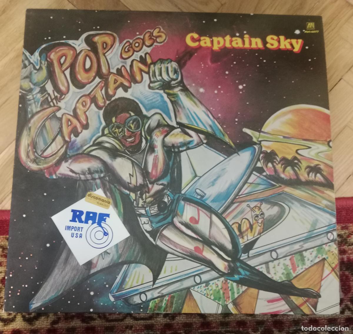 Dischi in vinile: Captain Sky &ndash; Pop Goes The Captain Lp EEUU 1979