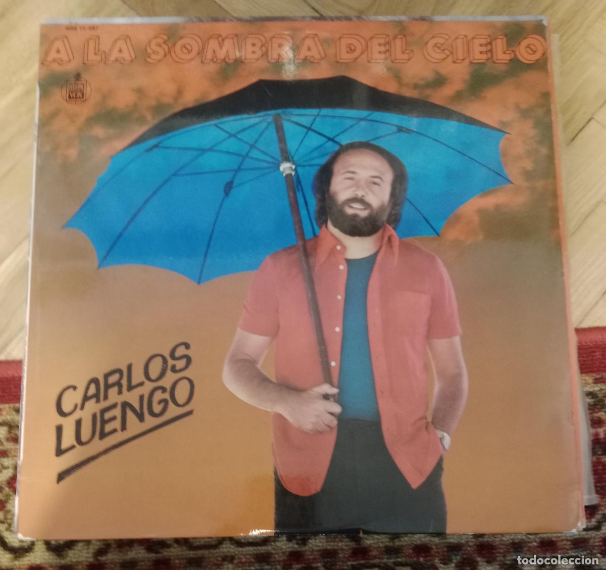 Vinyl records: Carlos Luengo &ndash; A La Sombra Del Cielo Lp Espa&ntilde;a 1975