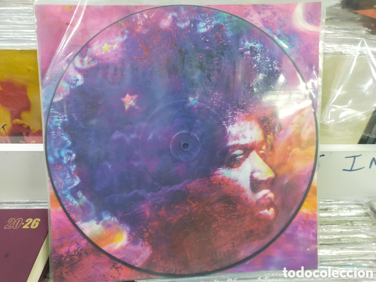 Discos de vinil: Jimi Hendrix LP picture disc storm 1995