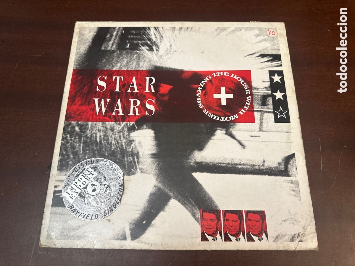 Discos de vinilo: SHARING THE HOUSE WITH MOTHER - STAR WARS - 3 VERSIONES