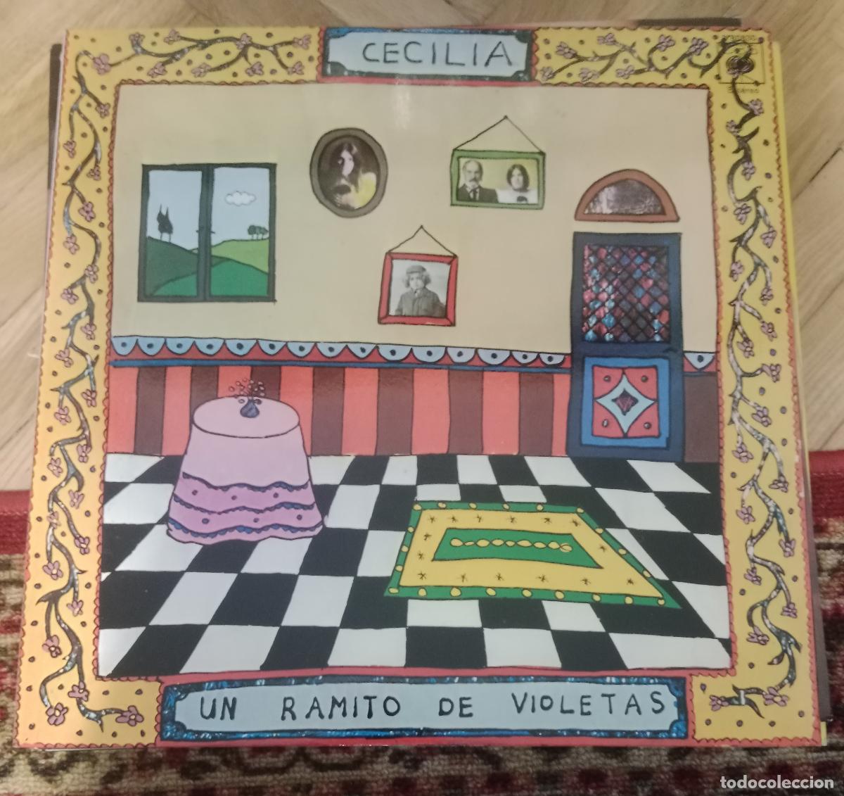 Discos de vinilo: Cecilia &ndash; Un Ramito De Violetas Lp Espa&ntilde;a 1975