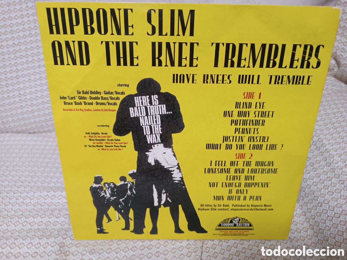 Discos de vinilo: Hipbone Slim & The Knee Tremblers - Foto 2