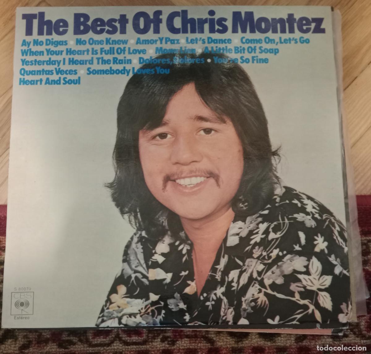 Discos de vinilo: Chris Montez &ndash; The Best Of Chris Montez Lp Espa&ntilde;a 1974