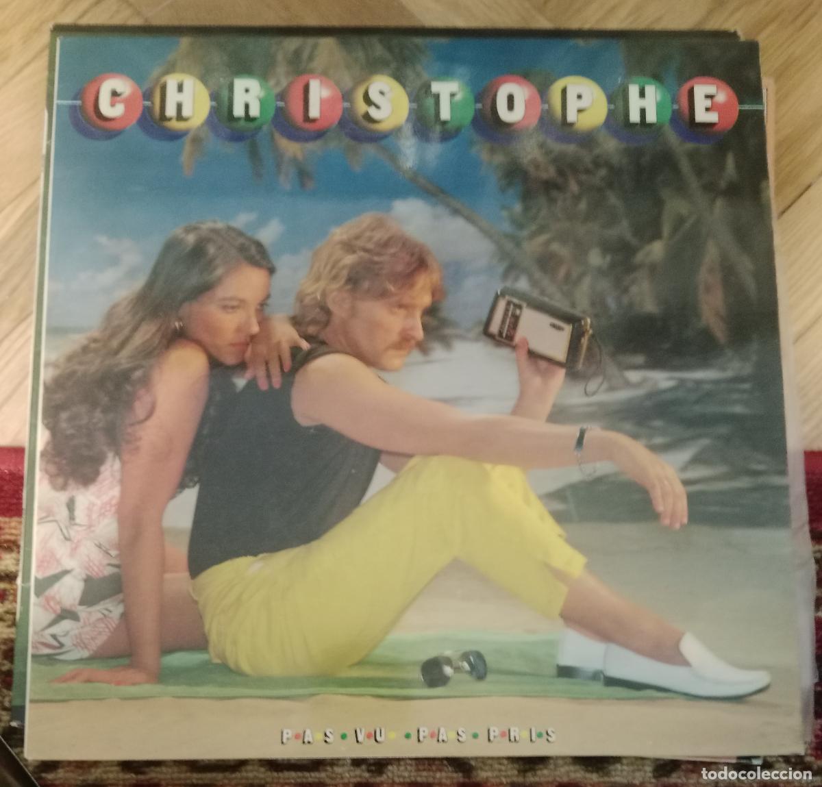 Discos de vinilo: Christophe &ndash; Pas Vu Pas Pris Lp Espa&ntilde;a 1980