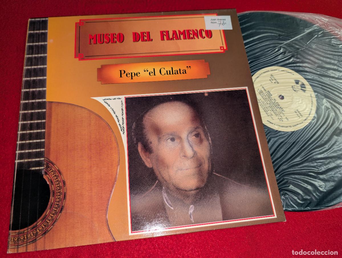 Discos de vinilo: PEPE &rdquo;EL CULATA&rdquo; Museo del flamenco LP 1989 Abanico