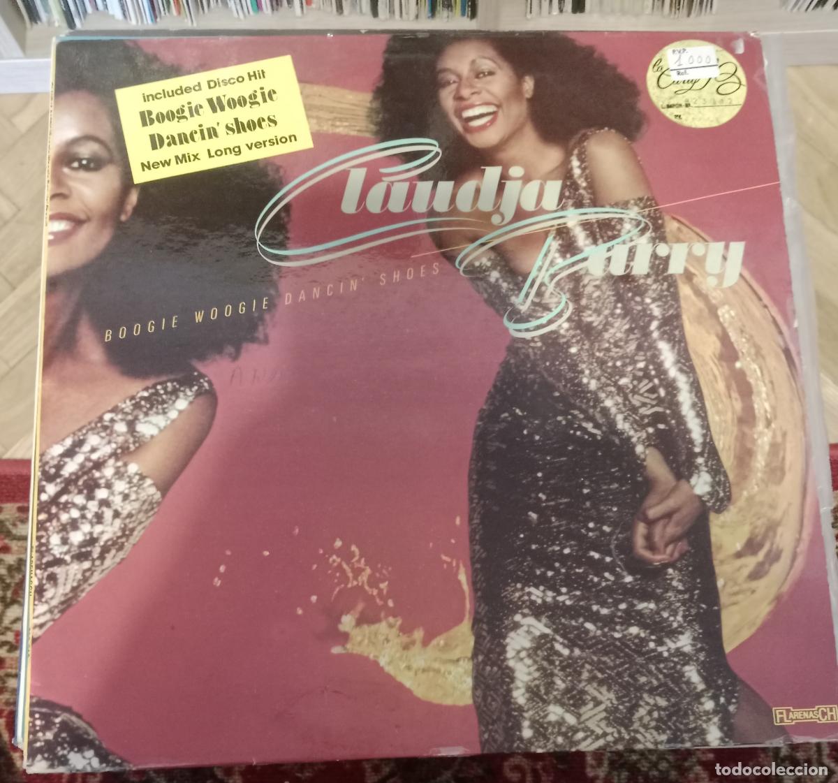 Discos de vinilo: Claudja Barry &ndash; Boogie Woogie Dancin' Shoes Lp Francia 1979