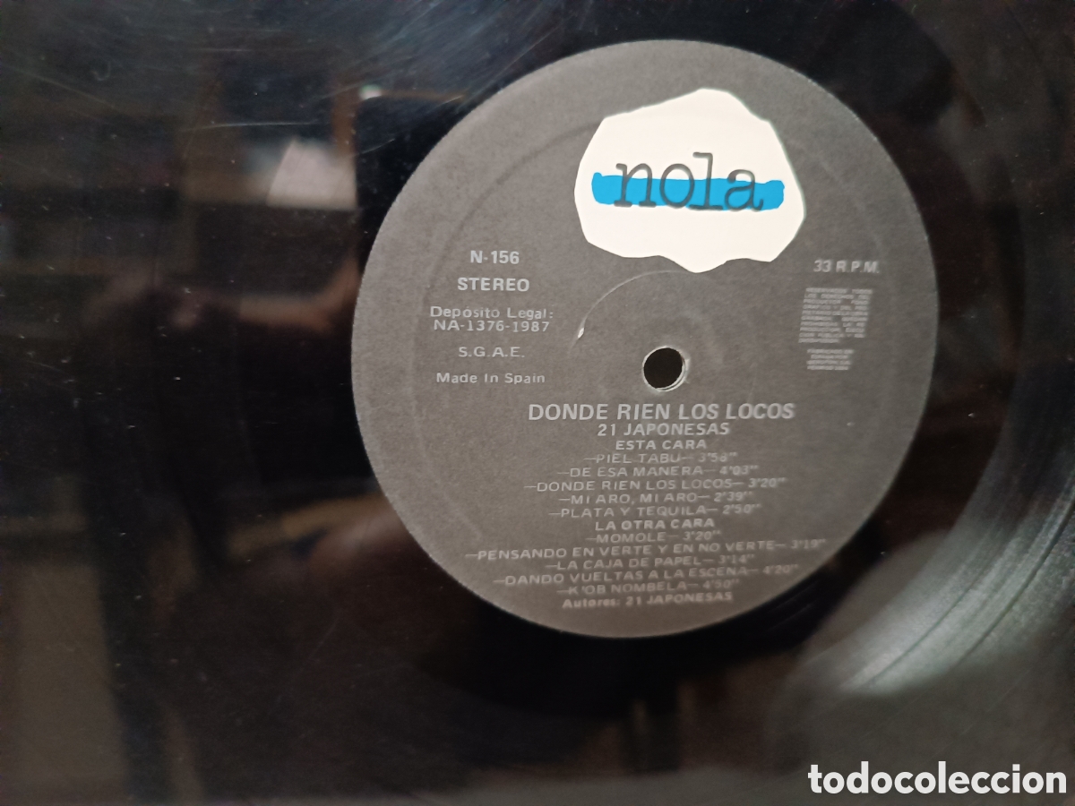 Discos de vinilo: 21 Japonesas Donde Rien los Locos - Foto 2