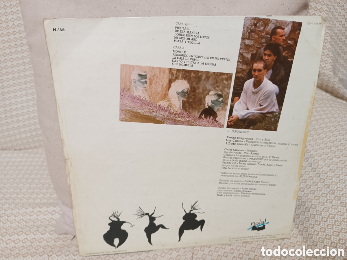 Discos de vinilo: 21 Japonesas Donde Rien los Locos