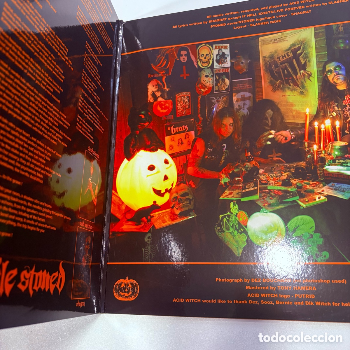 Discos de vinilo: lp Acid Witch &lrm;&ndash; Stoned edicion USA del 2011 - Foto 2