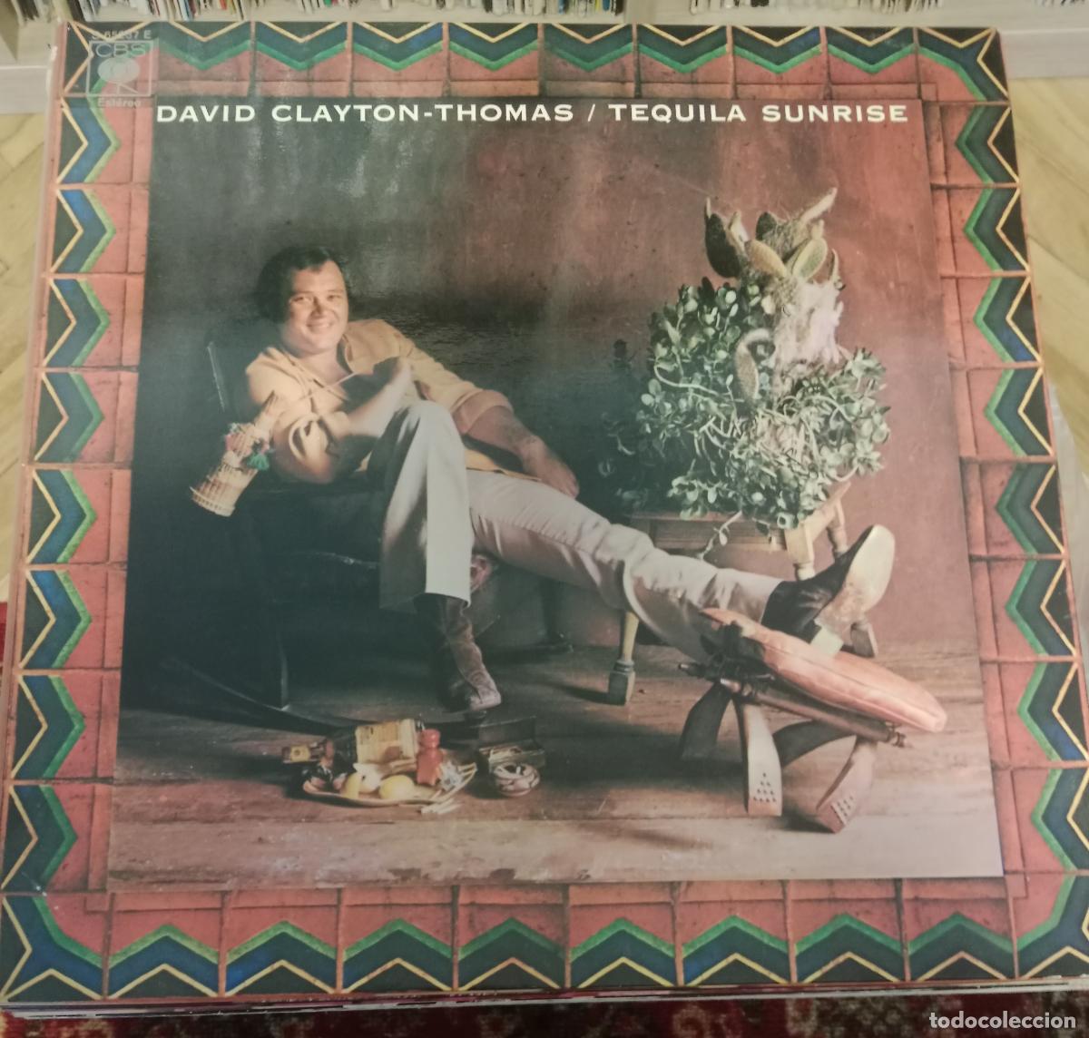 Discos de vinilo: David Clayton-Thomas &ndash; Tequila Sunrise Lp Espa&ntilde;a 1972