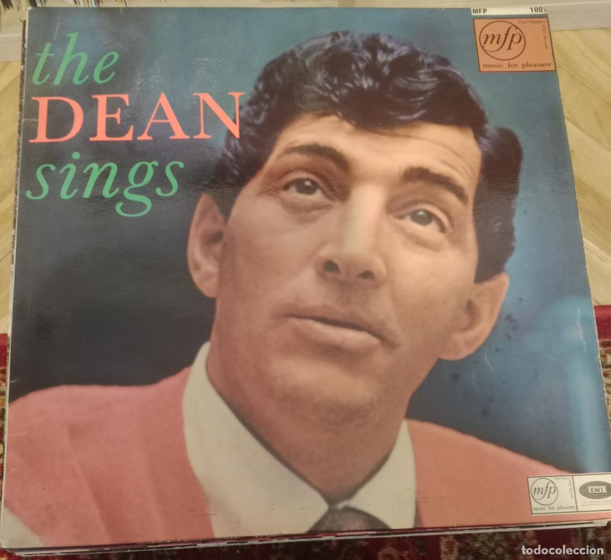 Discos de vinilo: Dean Martin &ndash; The Dean Sings Lp UK 1965