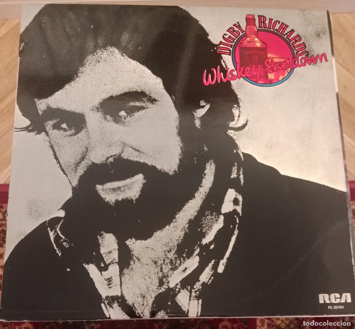 Discos de vinilo: Digby Richards &ndash; Whiskey Sundown Lp Espa&ntilde;a 1978