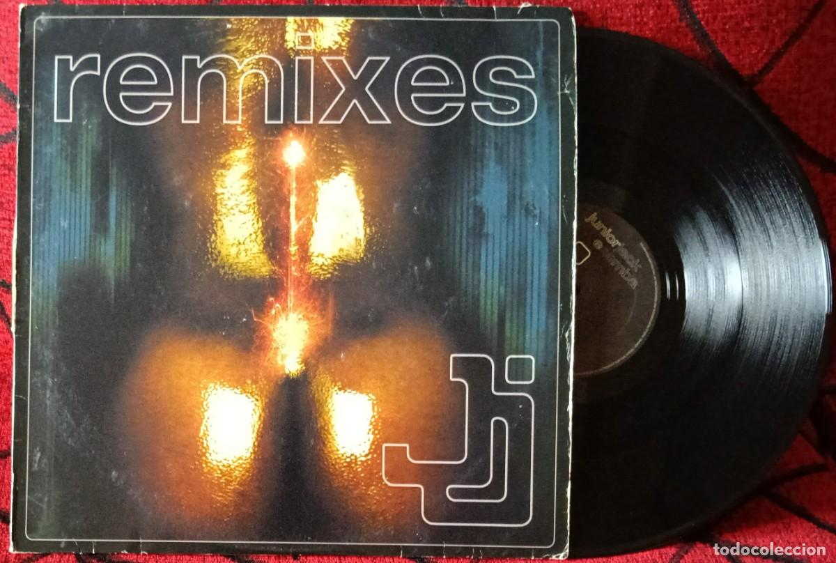 Discos de vinilo: JUNIOR JACK ** E Samba (Remixes) ** MAXI SINGLE VINILO BELGICA 2003