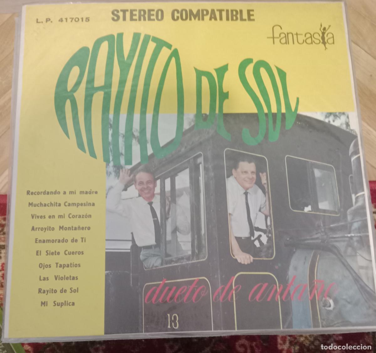 Discos de vinilo: Dueto De Anta&ntilde;o &ndash; Rayito De Sol Lp Venezuela 70s