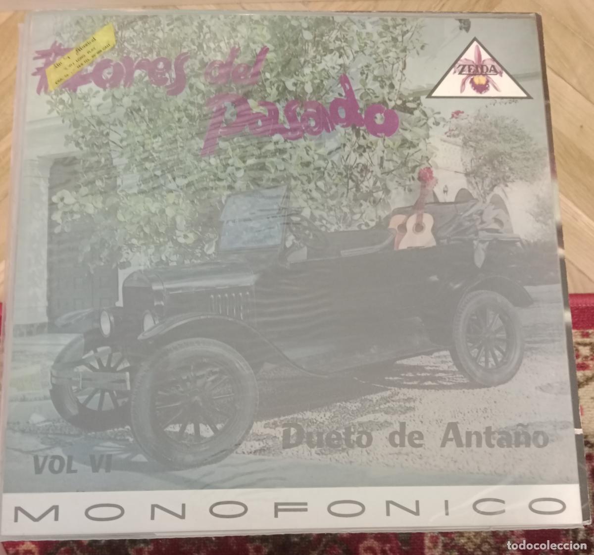 Discos de vinilo: Dueto De Anta&ntilde;o &ndash; Flores Del Pasado Lp Colombia 1975