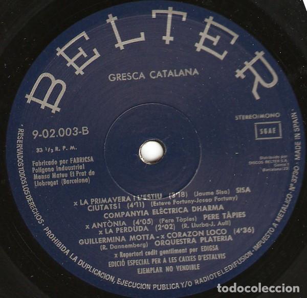 Discos de vinilo: Various, Gresca Catalana - LP - Foto 4