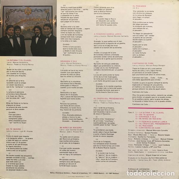 Discos de vinilo: Retama, Dos Amores - LP - Foto 2