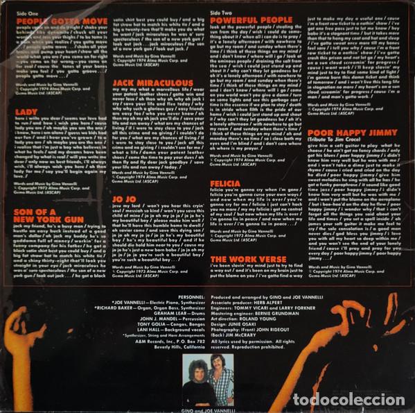 Discos de vinilo: Gino Vannelli, Powerful People - LP - Foto 2