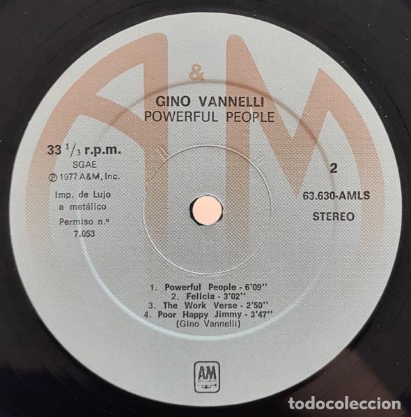 Discos de vinilo: Gino Vannelli, Powerful People - LP - Foto 4