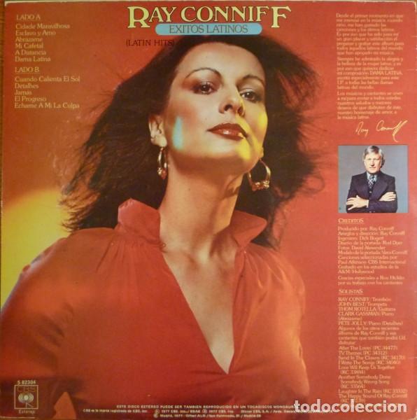 Discos de vinilo: Ray Conniff, Exitos Latinos (Latin Hits) - LP - Foto 2