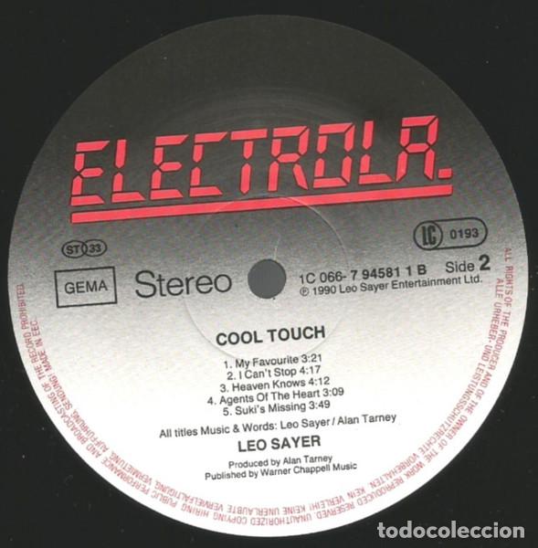 Discos de vinilo: Leo Sayer, Cool Touch - LP - Foto 4